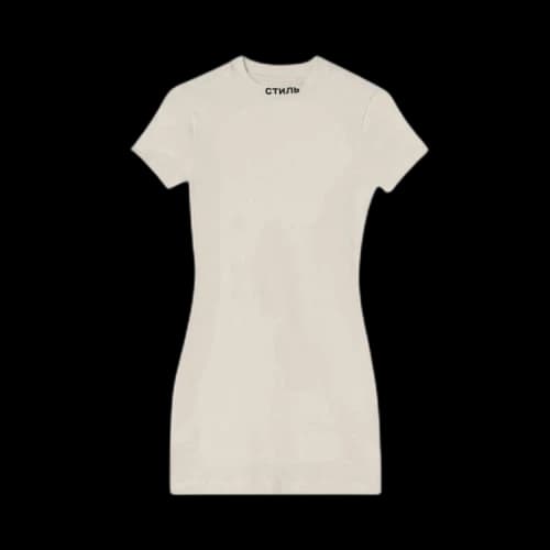 Heron Preston Nf Ctnmb Dress 'White/Black'