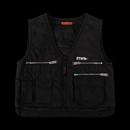 Heron Preston Multi-Pocket Fire Vest 'Black'
