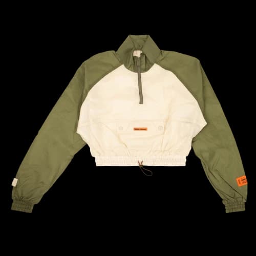 Heron Preston Windbreaker 'Green/Beige'