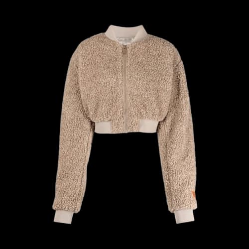 Heron Preston Polar Fleece Bomber 'Beige'