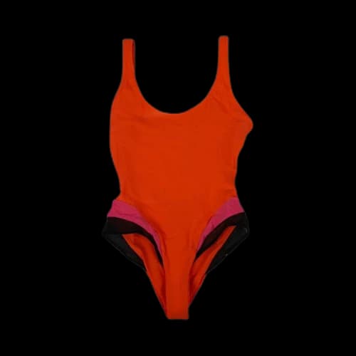 Heron Preston One Piece Swimsuit 'Orange'