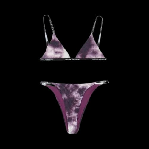 Heron Preston Triangle Bikini 'Washed Purple'