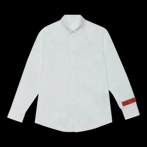 Heron Preston Open Back Shirt Long-Sleeve 'White'
