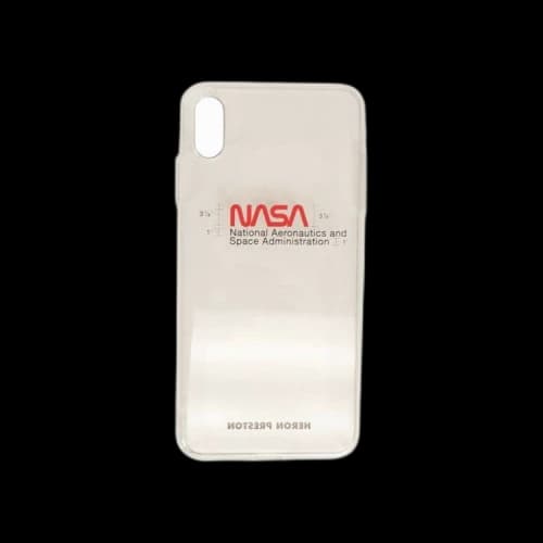 Heron Preston NASA iPhone XS Max Case 'Transparent'
