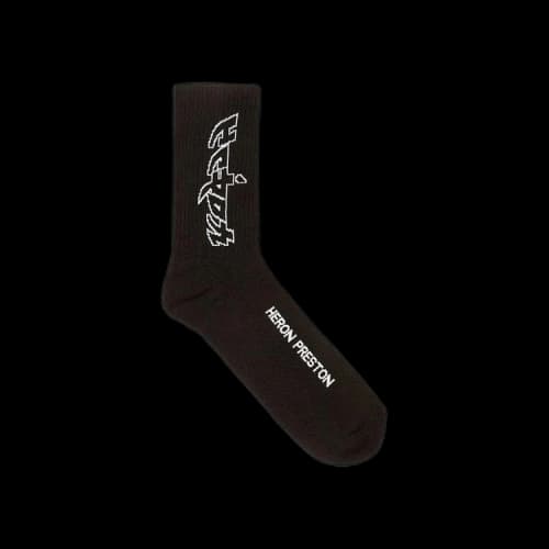 Heron Preston Arcade Long Socks 'Black/White'
