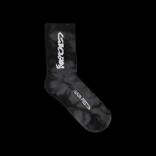 Heron Preston Captcha Logo Long Socks 'Black'