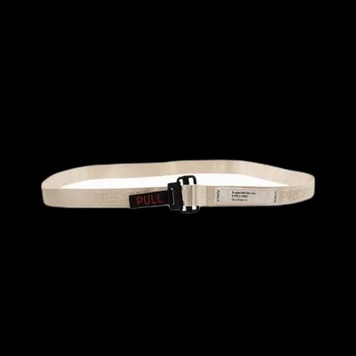 Heron Preston Pull Tab Belt 'Ivory'