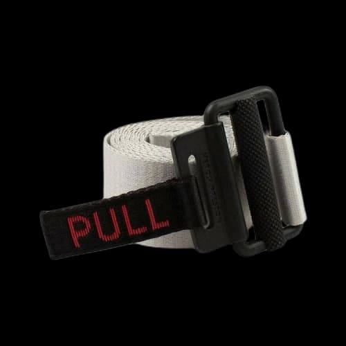 Heron Preston Pull Tab Belt 'Silver'