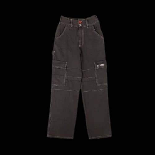 Heron Preston Canvas Cargo Pants 'Grey'