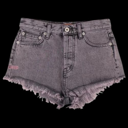 Heron Preston Raw Edge Bleached Denim Shorts 'Blue'
