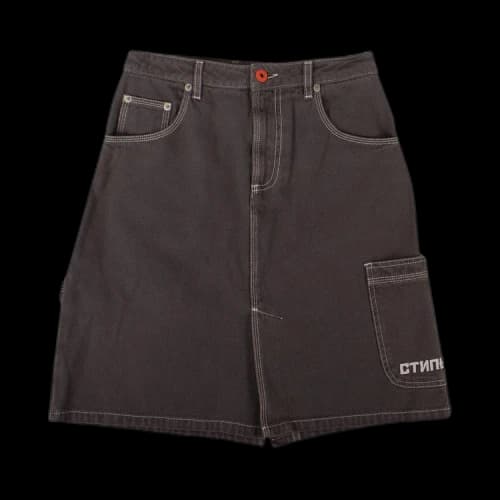 Heron Preston Cargo Mini Skirt 'Grey'