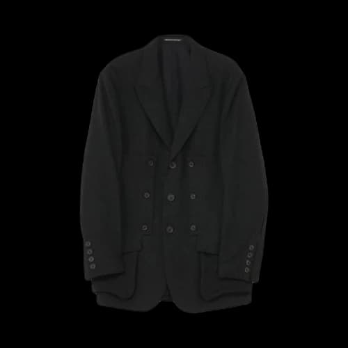 Yohji Yamamoto Pour Homme Multi Button Jacket 'Black'