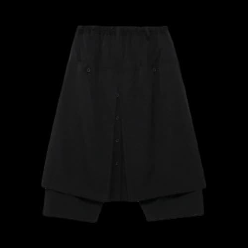 Yohji Yamamoto Pour Homme Wrap Pants 'Black'