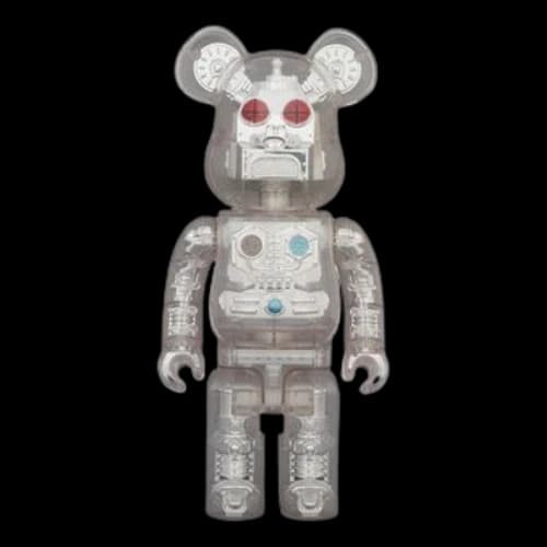 Bearbrick BE@RBRICK HxS Hirota Saigansho Transparent 400%