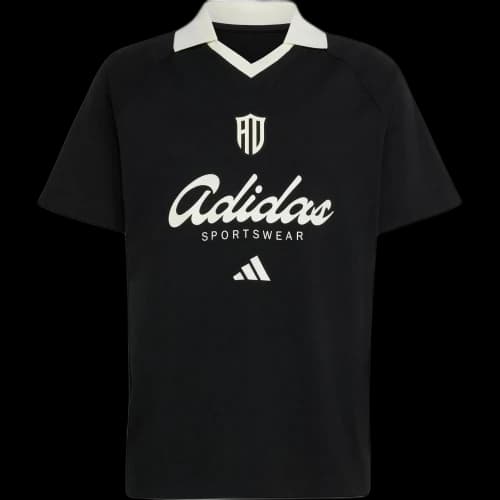 Adidas Polo Shirts Men's Black/Jade White Lapel Moderate Other