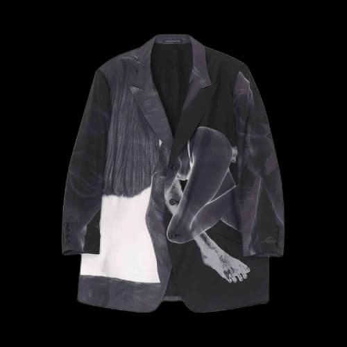 Yohji Yamamoto Pour Homme Nude 5 Design 3BS Jacket 'Black'