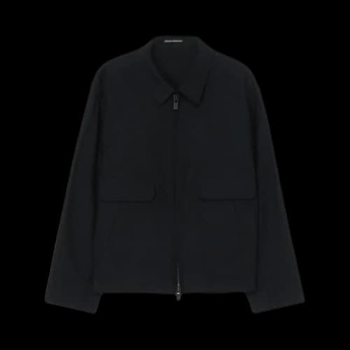Yohji Yamamoto Pour Homme One Layer Single Riders Jacket 'Black'