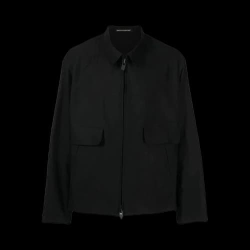 Yohji Yamamoto Pour Homme One Layer Single Riders Jacket 'Black'