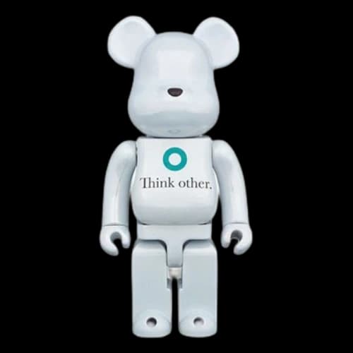 Bearbrick BE@RBRICK I am other White 400%