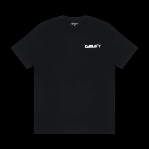 Carhartt WIP Short-Sleeve College Script IT T-Shirt 'Black'