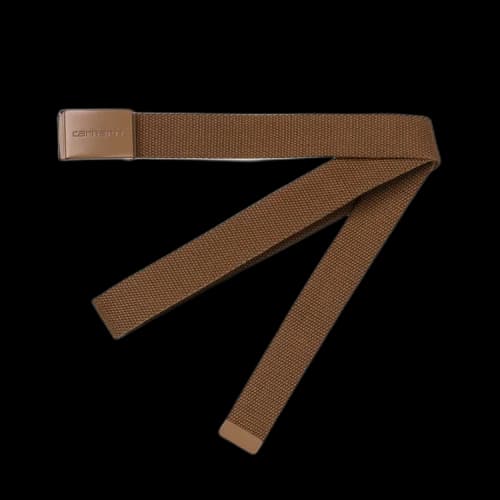 Carhartt WIP Tonal Clip Belt 'Hamilton Brown'