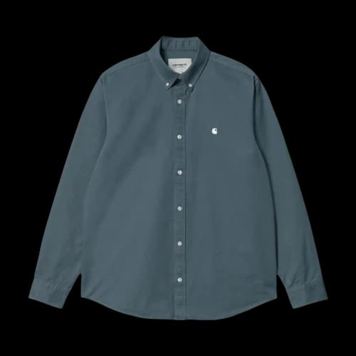 Carhartt WIP Long-Sleeve Madison Shirt 'Blue'