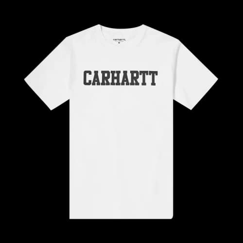 Carhartt WIP Short-Sleeve College T-Shirt 'White'