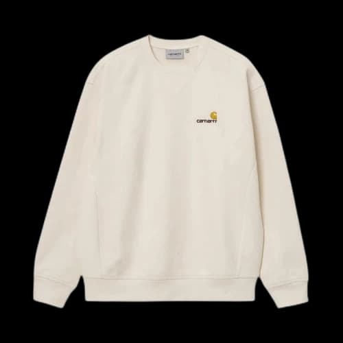 Carhartt WIP American Script Sweatshirt 'Natural'