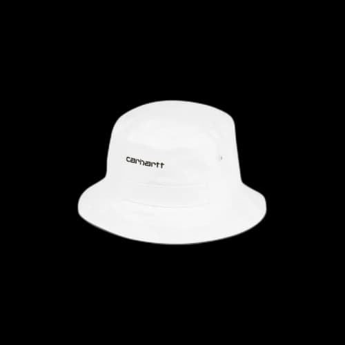 Carhartt WIP Script Bucket Hat 'White'