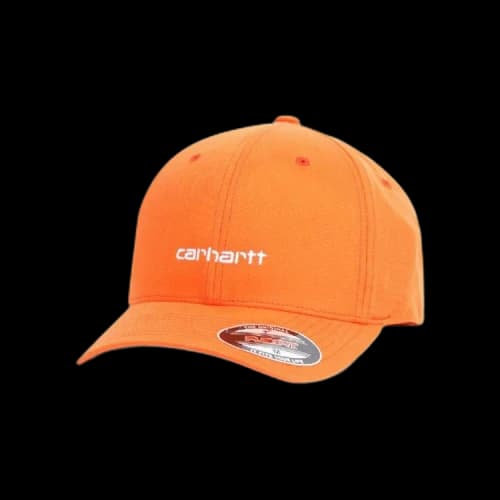 Carhartt WIP Script Cap 'Pepper/White'