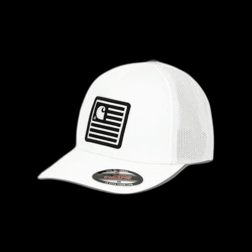 Carhartt WIP State Patch Trucker Cap 'White'