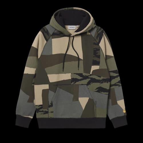 Carhartt WIP Hooded Chase Sweat 'Camo Mend'