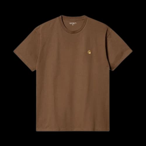 Carhartt WIP Short-Sleeve Chase T-Shirt 'Brown'