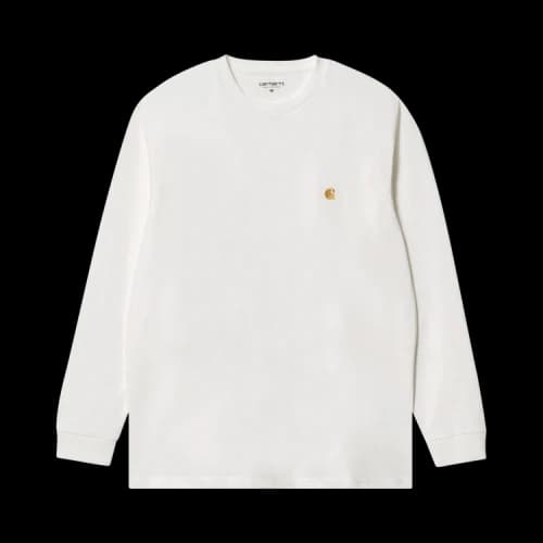 Carhartt WIP Long-Sleeve Chase T-Shirt 'Wax'