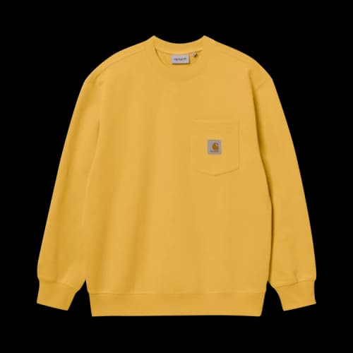 Carhartt WIP Pocket Sweatshirt 'Yellow'