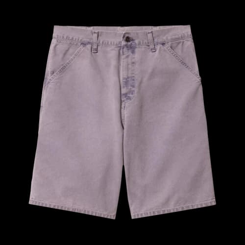 Carhartt WIP Single Knee Short 'Purple'