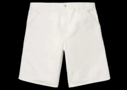 Carhartt WIP Single Knee Shorts Wax Rinsed
