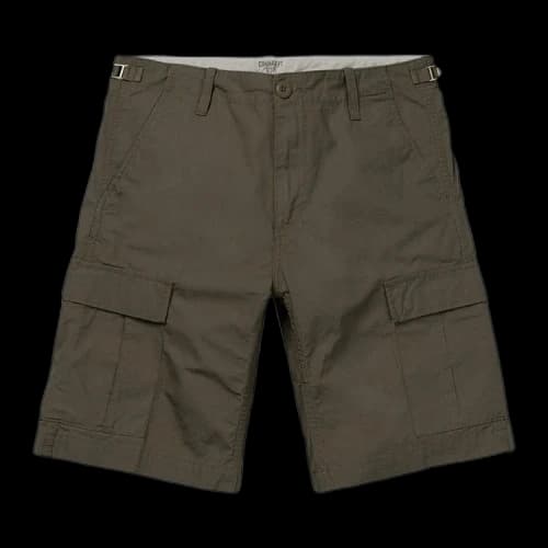 Carhartt WIP Aviation Short 'Cypress Rinsed'