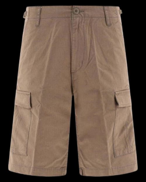 Carhartt WIP Men's Natural Cotton Bermuda Shorts Brown