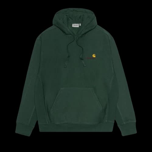 Carhartt WIP Hooded American Script Sweatshirt 'Grove'