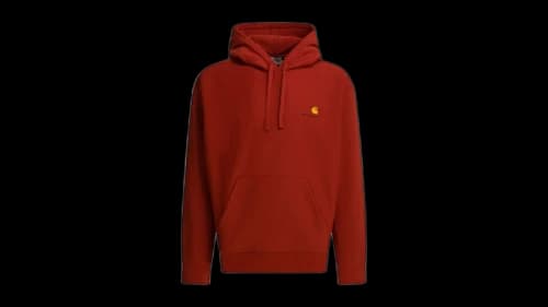 Carhartt American Script Hoodie Red