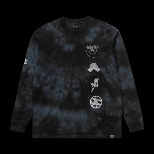 Carhartt WIP Tab Long-Sleeve T-Shirt 'Black'