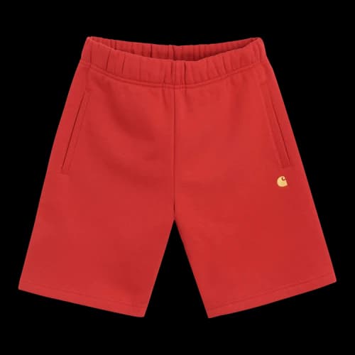 Carhartt WIP Chase Sweat Short 'Red'