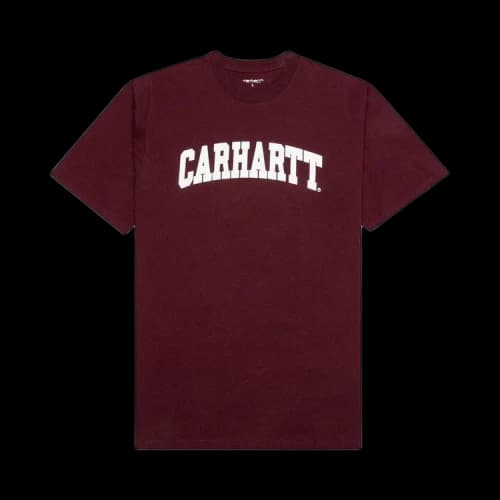 Carhartt WIP Short-Sleeve University T-Shirt 'Wine'