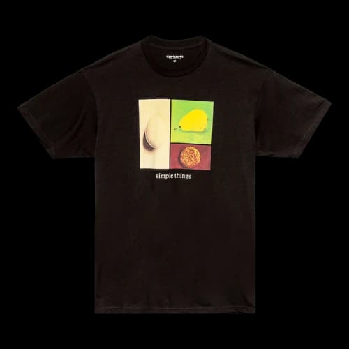 Carhartt WIP Short-Sleeve Simple Things T-Shirt 'Black'