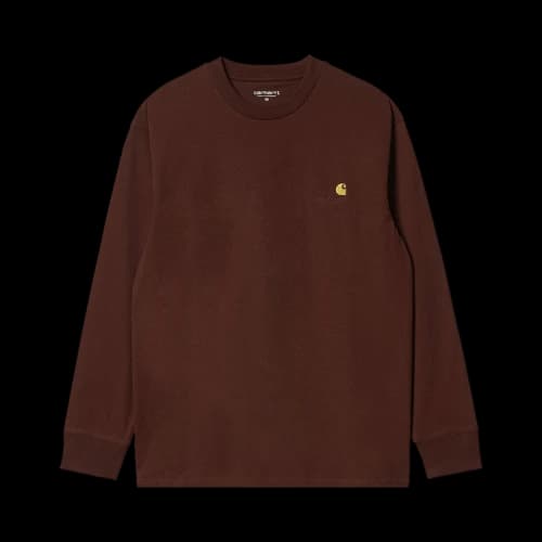 Carhartt WIP Long-Sleeve American Script T-Shirt 'Offroad'