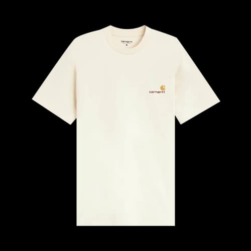 Carhartt WIP American Script Short-Sleeve T-Shirt 'Beige'