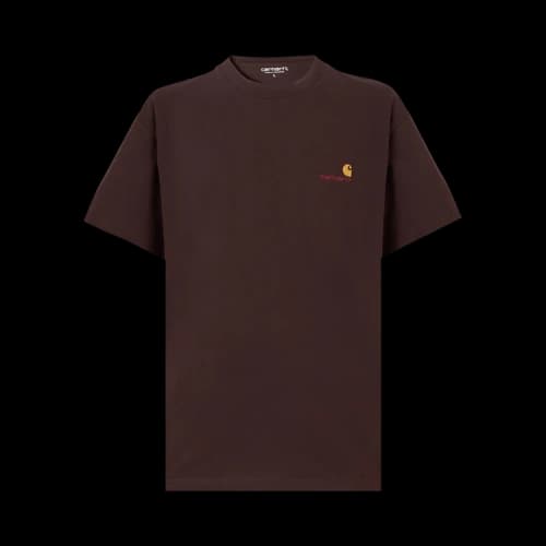 Carhartt WIP American Script T-Shirt 'Palisander'