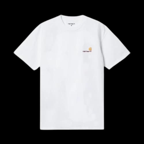 Carhartt WIP Short-Sleeve American Script T-Shirt 'White'