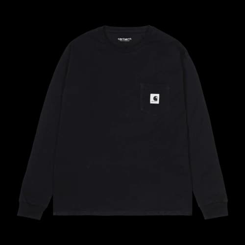 Carhartt WIP Long-Sleeve Nelson T-Shirt 'Black'